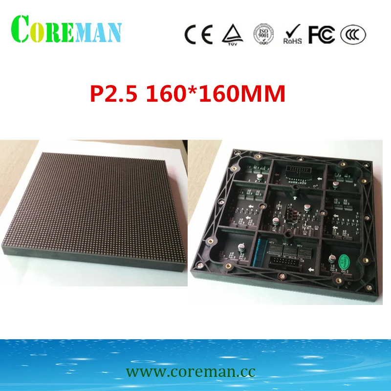Светодиодный модуль p2.5 64x64 64x32 светодиодный p3 p3.9p4.8p6.2led дисплей шкаф 500x500 мм|led module