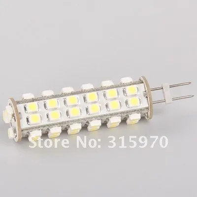 Супер яркий G4 светодиодный 3528 SMD G4 светодиодный высокомощный G4 Светодиодный светильник 51 светодиодный светильник с широким напряжением AC/DC10-30V теплый белый 5 шт./лот