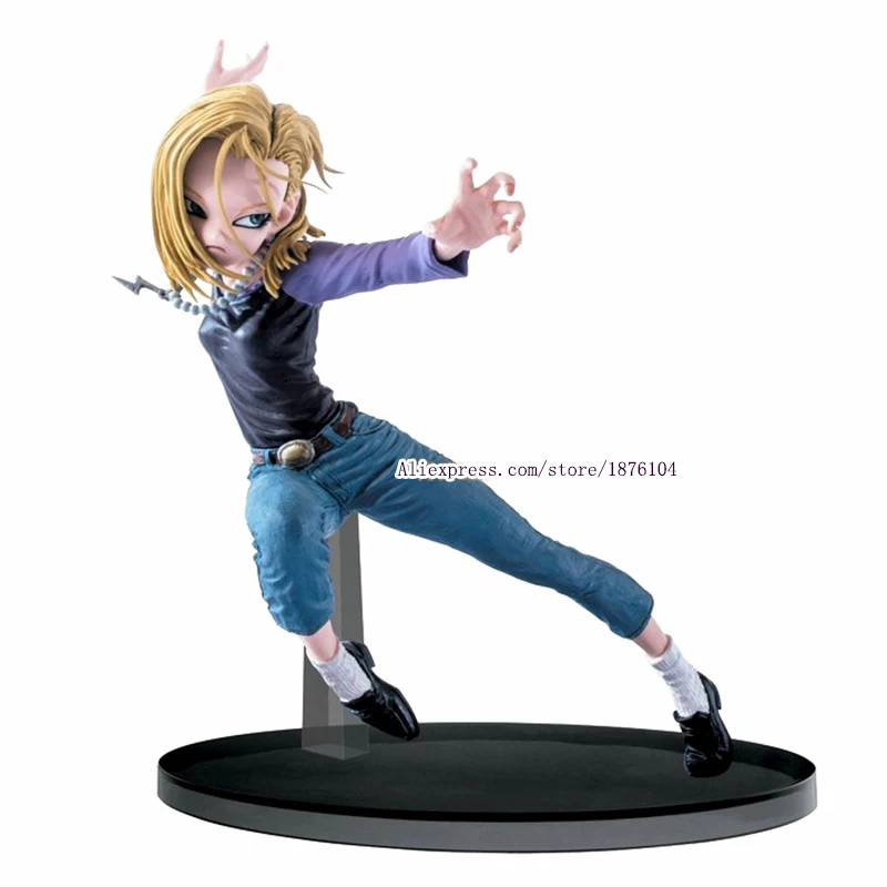 Dragon Ball Z фигурка Android 18 лазурит ПВХ фигурка 180 мм Dragon Ball SC Lazuli модель игрушки figutas DBZ шары дракона