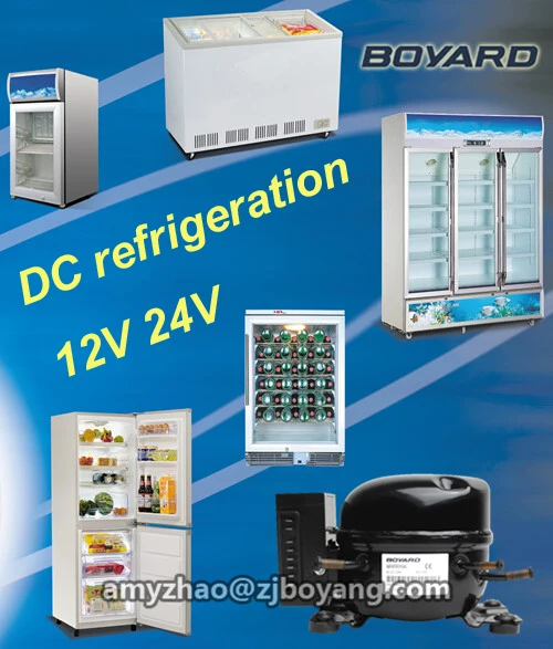 battery powered dc fridge compressor 12 volts for Tri Cycles cabin