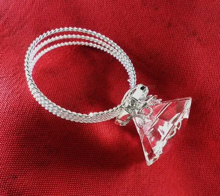 Продано на Aliexpress кольцо для свадебных салфеток