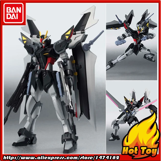 Оригинальный Bandai Tamashii Наций Робот Духи фигурку № 190-удар Нуар "Mobile Suit Gundam Seed ce. 73: Звездочет"