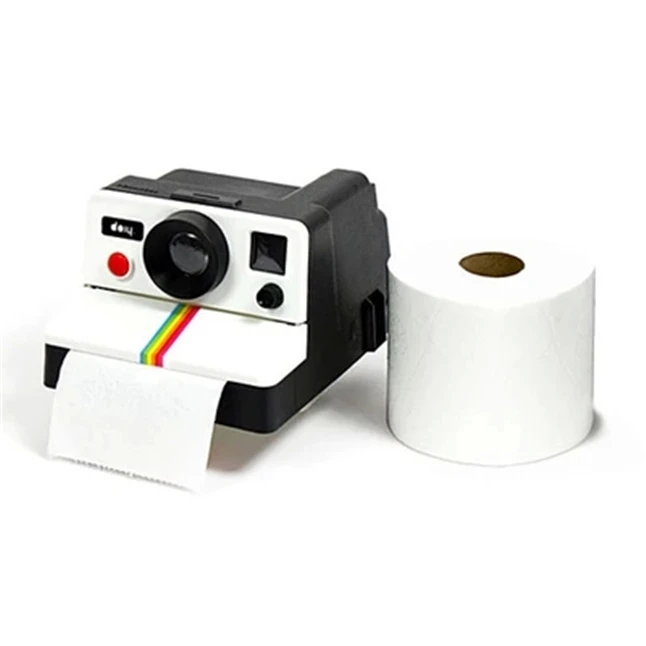Креативный ретро-фотоаппарат Polaroid в форме вдохновленных коробок для салфеток/Туалетная рулонная бумага держатель мыльница, аксессуары для ванной комнаты
