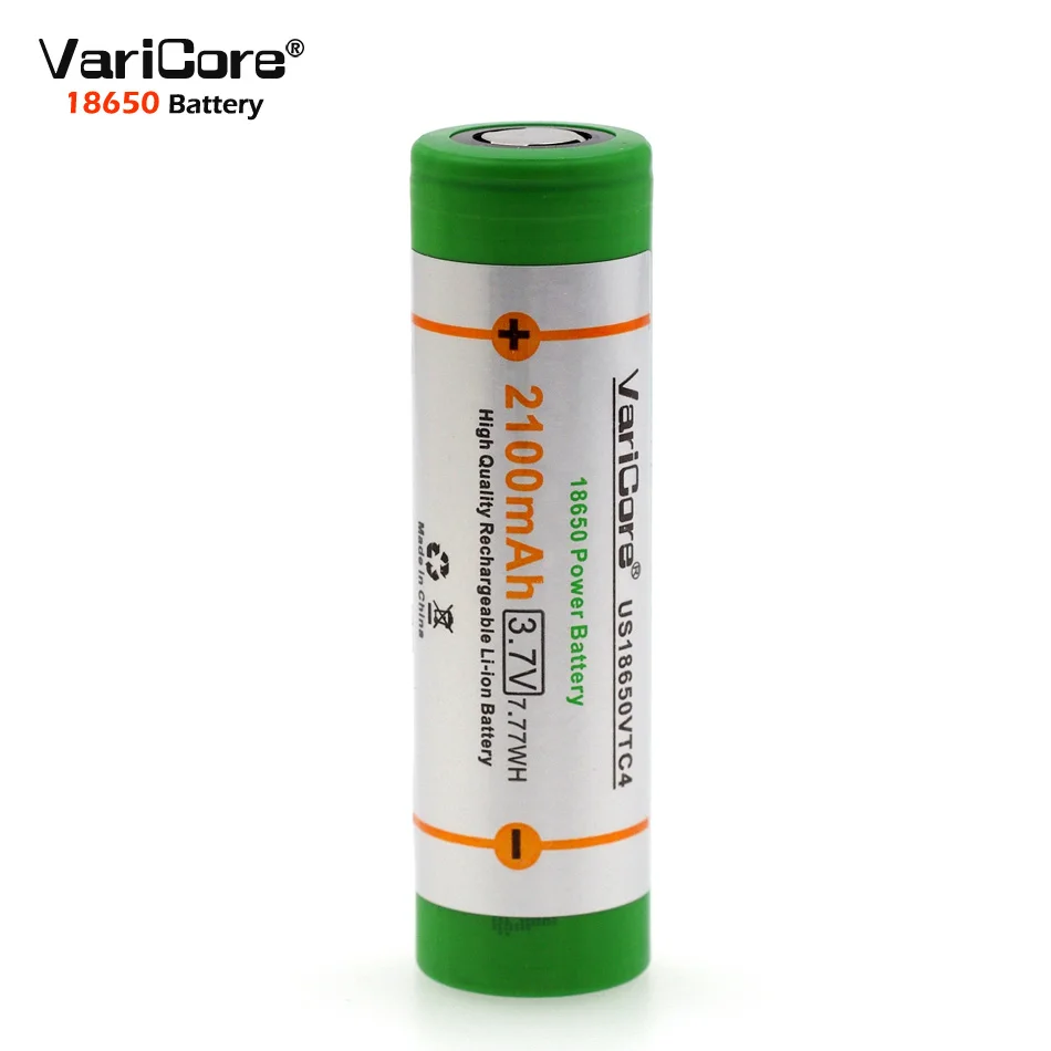 VariCore 2 шт 18350 литиевая батарея 900mAh перезаряжаемая батарея 3,7 V мощность цилиндрические светильники для электронных сигарет