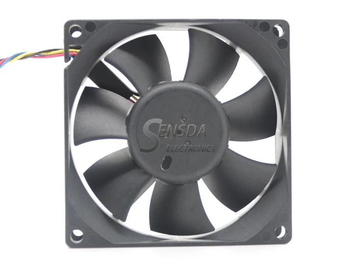 Для delta AFB0812SH 8025 8 см 80 мм 12V 0.51A двойной шариковый вентилятор панели питания вентилятор охлаждения 4-контактный вентилятор с ШИМ-управлением