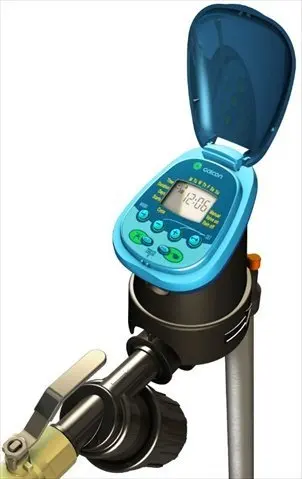 Galcon 7101D 1-станция батарейный контроллер с 1-дюймовым водонепроницаемый клапан