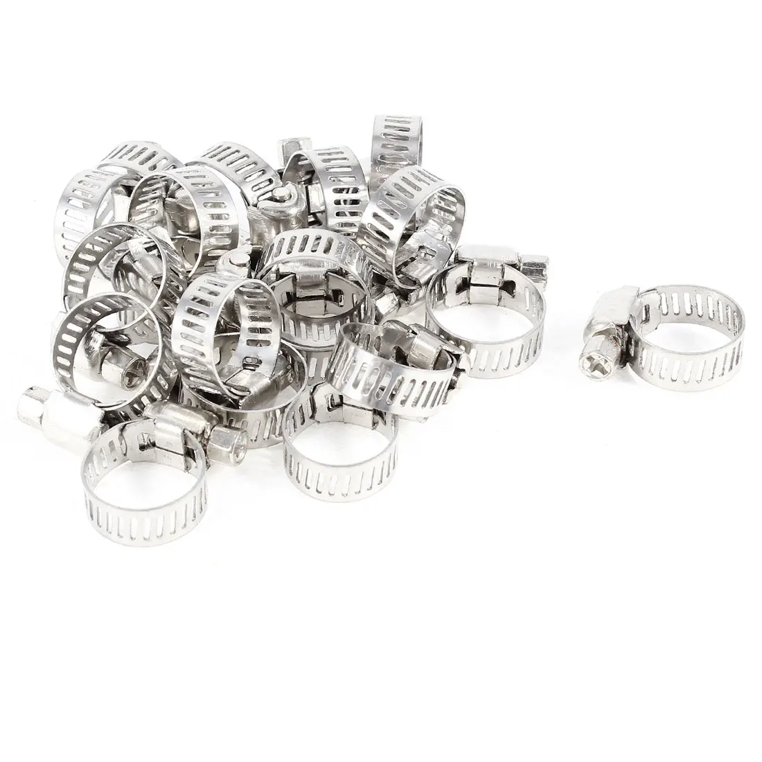 UXCELL Product Name 25Pcs Stainless Steel Coated Zip Tie 150X8mm For