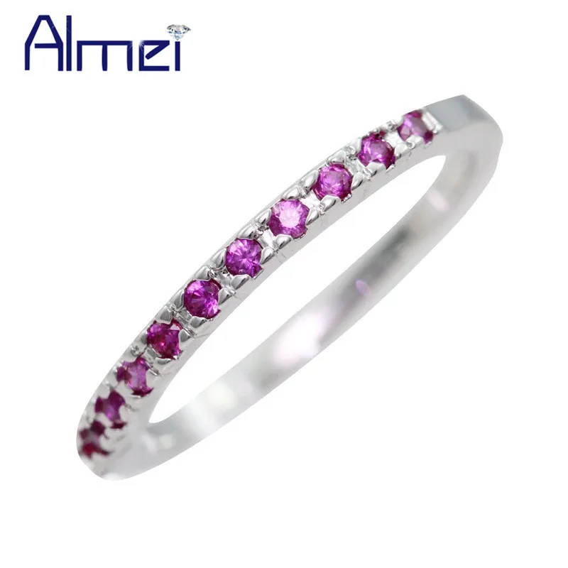 almei small red cz zircon ring for men and women female silver color jewelry purplewhite crystal anel wedding rings j029 - Purple Diamond Wedding Ring almei small red cz zircon ring for men and women female silver color jewelry purplewhite crystal anel wedding rings j029 - Purple Diamond Wedding Ring