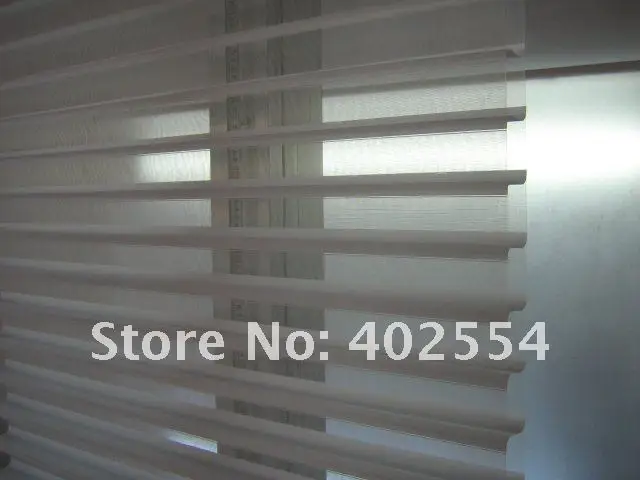 motorized zebra blinds, 1.6m wide or customized as your requirement
