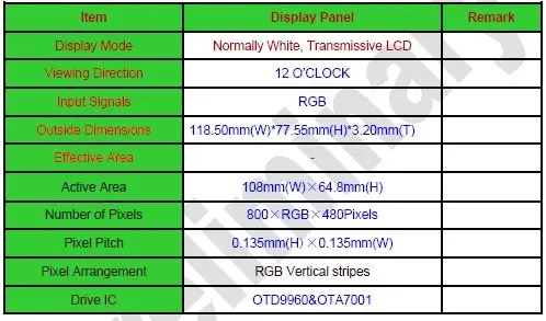 " дюймовый 800x480 точек TFT Разрешение 40 штифтов ЖК-дисплей Дисплей модуль+ Сенсорный экран Панель для MP4, gps, Оборудование для psp, автомобильные. MCU, соответствуют фотографиям