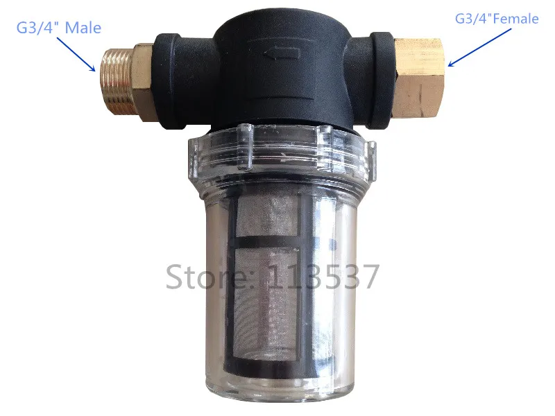 Garden Hose Inline Water Filter For Pressure Washer Water Hose