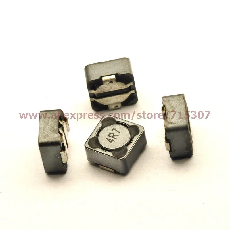 PHISCALE 30 шт. smd экранированный силовой индуктор 4.7UH 4R7 7*7*4