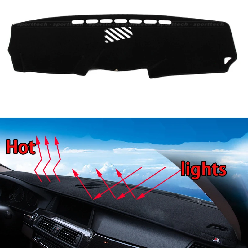 Приборная панель автомобиля антибликовое покрытие для светильников коврик на