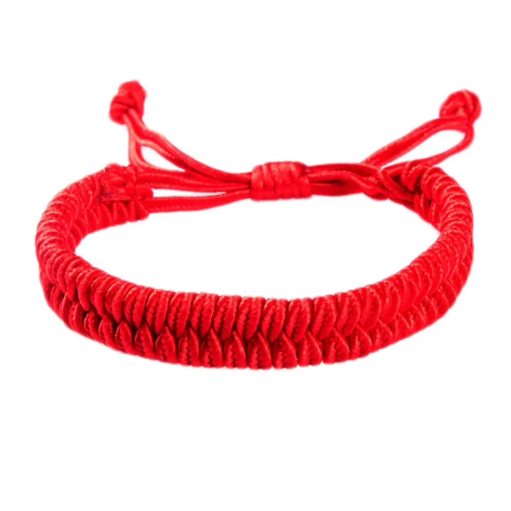 New 2017 Handmade Waving String Bracelet Red Rope Chain Link Wrap Surf