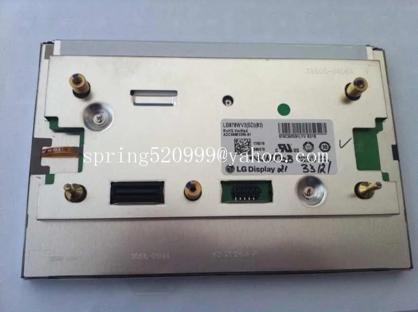" ЖК-дисплей дисплей lb070wv3-sd01 LB070WV3(SD)(01) модуль экран для Mercedes W204 Car DVD навигации систем отображения