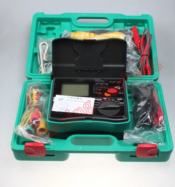 

DY5500 Insulation Tester+Earth Tester Meter+Voltmeter+Phase Indicator 4 in 1
