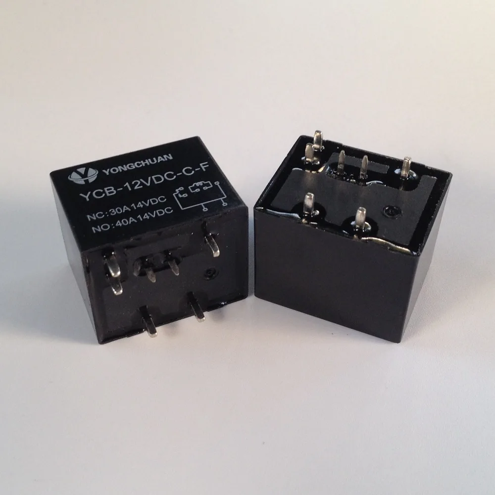 High quality Automotive Relays YL317 / 4120/4119 40A 12V relay motor