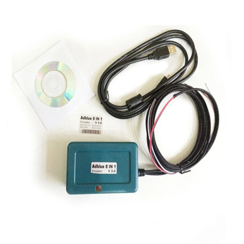 

2pcs/lot Newest 8 in 1 adblue emulator for trucks code scanner Truck Remove Tool adblue v3 8in1