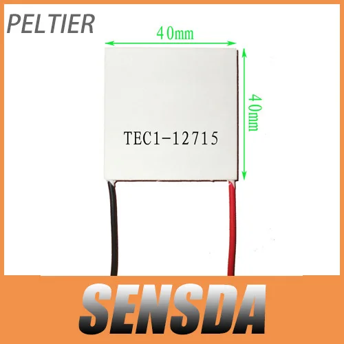 SXDOOL Пельтье 180 Вт TEC1-12715 Термоэлектрический охладитель Пельтье 40*40*3,3 мм гарантия производителя