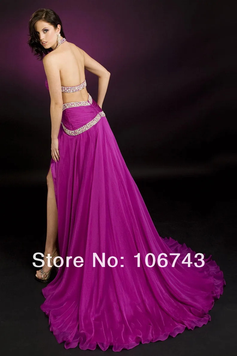 Сексуальное Фиолетовое длинное платье макси на заказ размер vestidos formales Кристальное длинное платье на выпускной alibaba платье подружки невесты