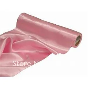 /атласная рулонная ткань/атласная ткань-30 см* 9 м-розовый цвет/скатерти для свадебной скатерти
