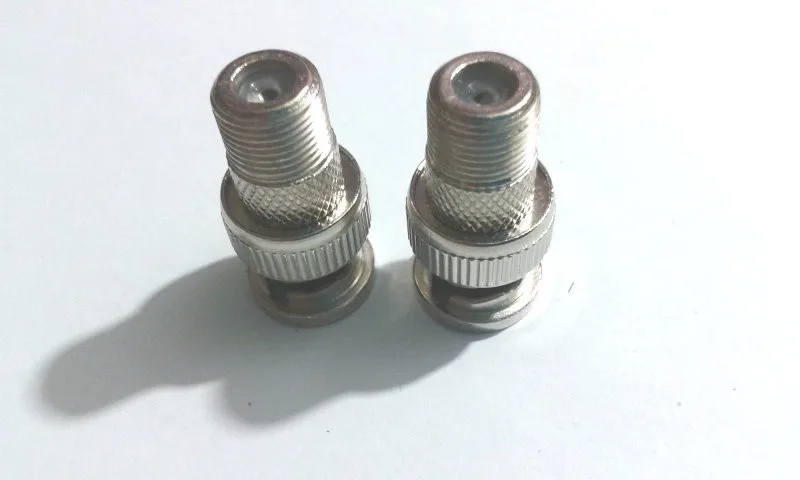 500 шт. F Тип Женский BNC ВЧ коаксиальный CCTV RG6 RG59