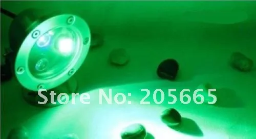 3W RGB светодиодный водонепроницаемый подводный светильник для бассейна 12V вход