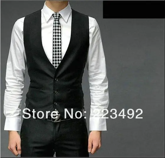Г. Лидер продаж мужские Slim Fit одна кнопка костюм из 3 предметов(пальто+ жилет+ Брюки для девочек