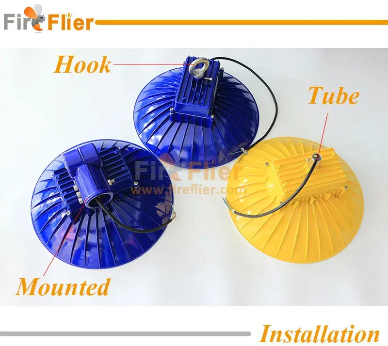 waterproof led high bay installation