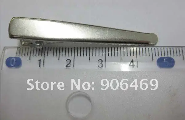 1000 шт/партия 1,7" один зубчатый Аллигатор зубы/заколки для волос EMS