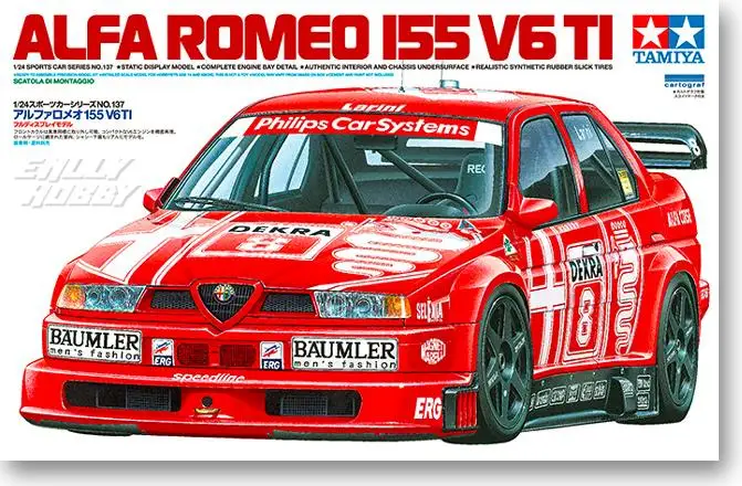 

Tamiya car alfa romeo 155 V6 TI 24137
