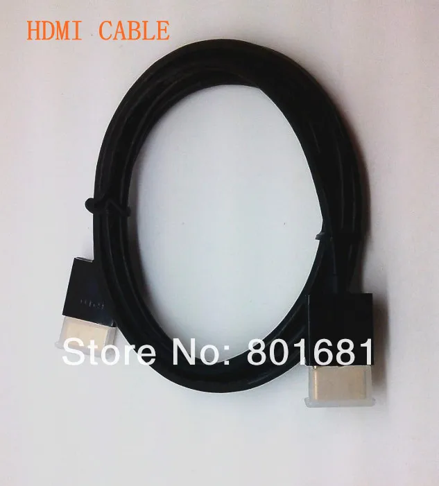 KUYIA Бесплатная доставка 40 шт./лот 5ft HDMI к HDMI кабель 1.5 м позолоченные ультра тонкие высокие Скорость 1080 P
