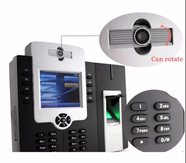IClock 880 отпечаток времени записи системы биометрического время посещения/время посещения
