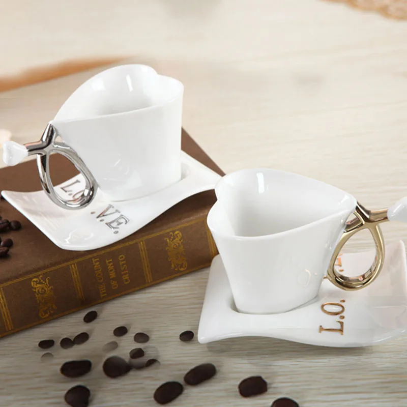 1 комплект кофейная чашка + блюдце ложка|tea cup|coffee cup saucercup saucer |