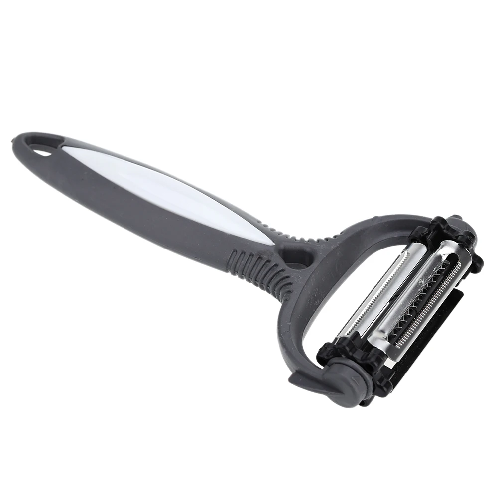 300 pcs Multi function 360 Degree Rotary Potato Peeler Vegetable Cutter Fruit Melon Planer Grater Kitchen Gadgets with 3 Blades