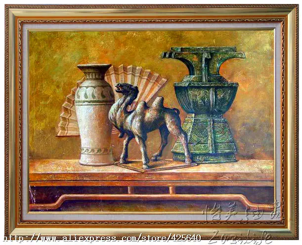 Натюрморт фарфор картина маслом на холсте Высокое качество ручной росписью painting8