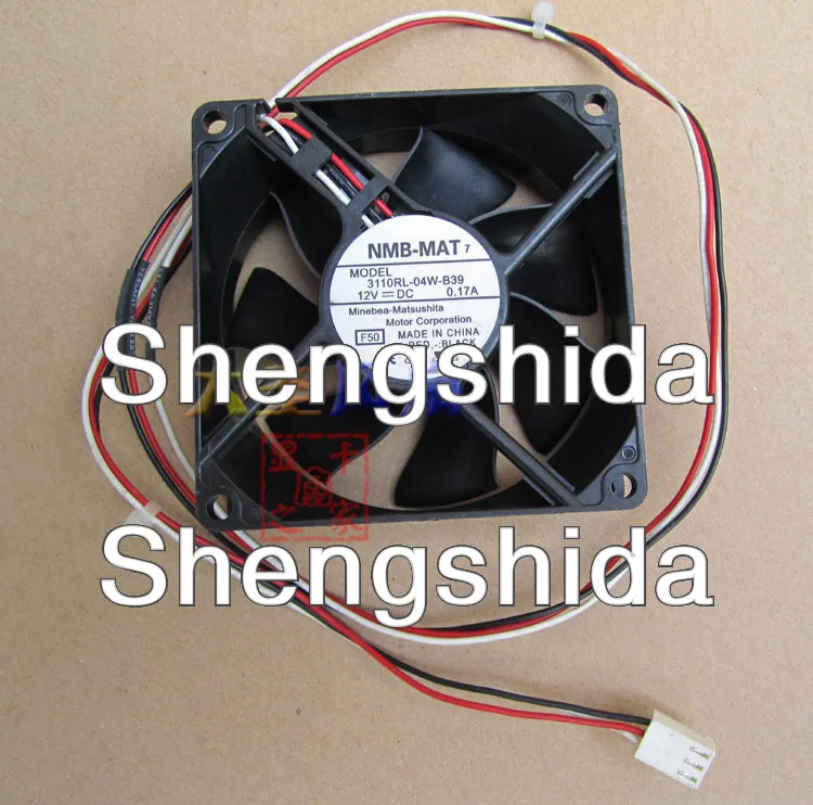 Для NMB 3110RL-04W-B39 8025 12 v 00.17A двойной шар 8 см сервер инвертор Вентилятор охлаждения