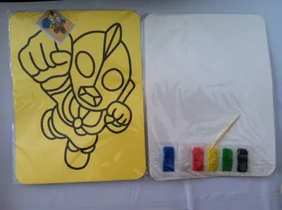 100pcs/lot DIY Color Sand art kits, kids party toys, Many degisns mixed_toyo, children outdoor toys