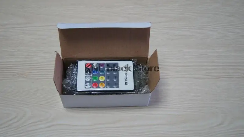 RGB Led DMX512 декодер с 20key RF пульт дистанционного управления, DC12-24V 6A* 3 канала