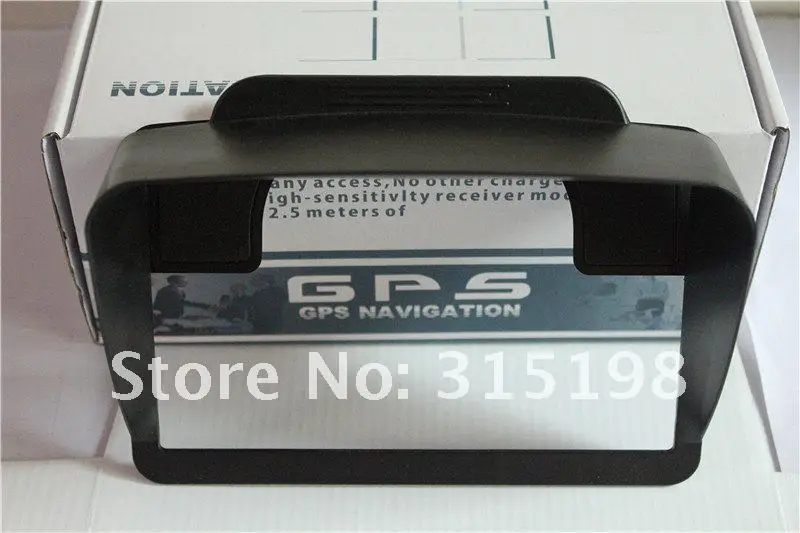 FREE SHIPPING! universal sunshade sunshine shield for 7 inch car GPS navigation