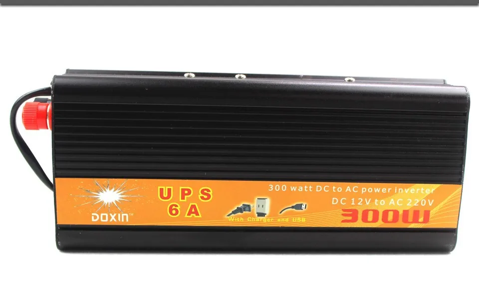 UPS DC AC автомобильный инвертор 12 В 220 В 300 Вт универсальный инвертор бесперебойное питание Авто Зарядка ST-N026 автомобильное зарядное устройство