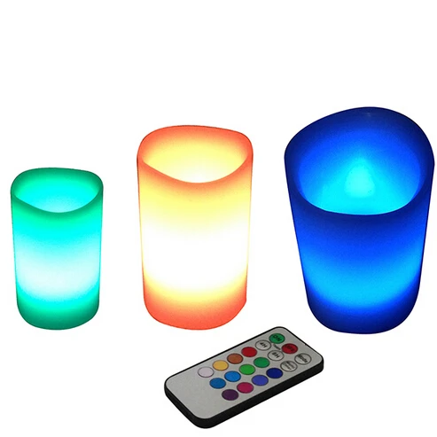 Беспламенная Светодиодная свеча капля настоящий воск и настоящая Мерцающая