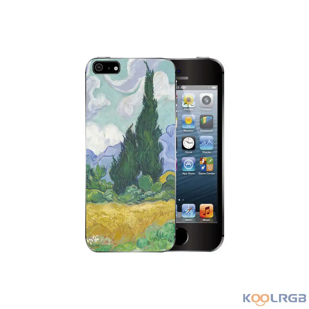 Koolrgb тпу прозрачный case printed прочный стильный печати винсент ван гог картина