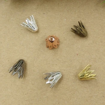 

200pcs 9x10mm filigree wire connector beads for diy jewelry accessories--color option