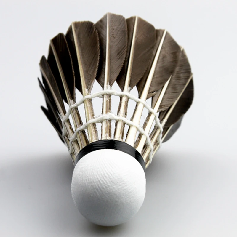 KUNLI-08 Class A Black Goose Feather Badminton Shuttlecock 5tube/lot Feather Shuttlecock For Training