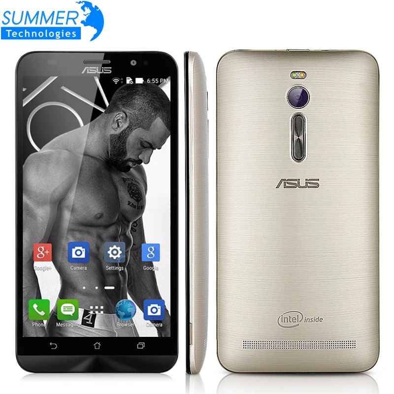 Original ASUS Zenfone 2 ZE551ML 4G LTE FDD Android 5 0 Quad Core 5 5 Inch