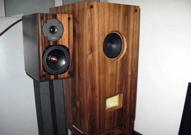 Пара HIEND Melo Дэвид DIATONE P610 восстановить MK2 fullrange speakerpk lowther K.O Fostex( eddition