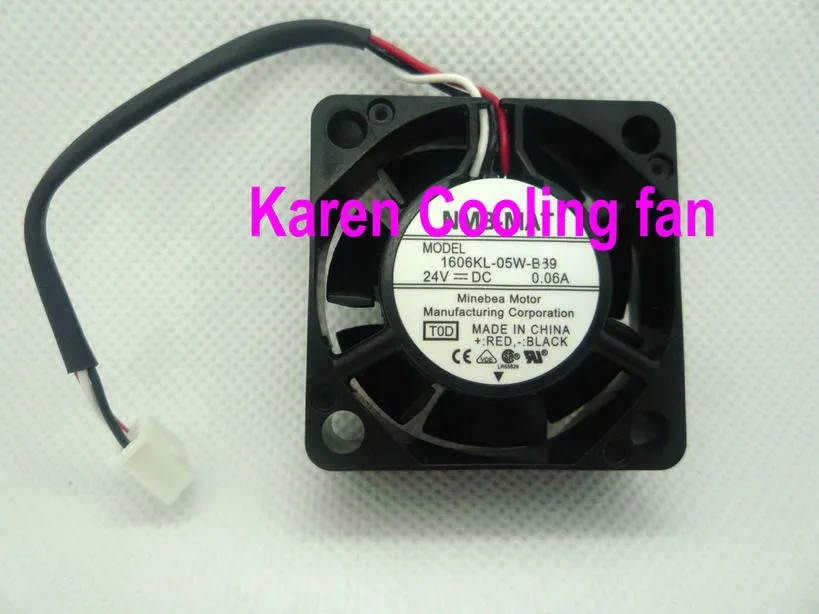 НМБ 4 см 1606KL-05W-B39 4015 24V 0.06A Вентилятор охлаждения