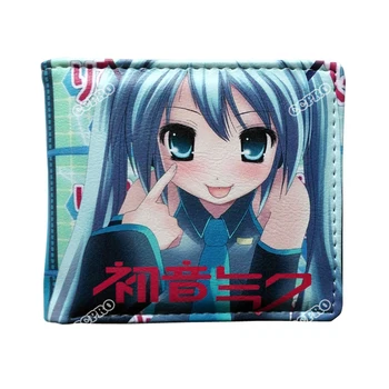

Colorful Printing PU Short Wallet Purse of Japanese ACG VOCALOID 2 Hatsune Miku Type A
