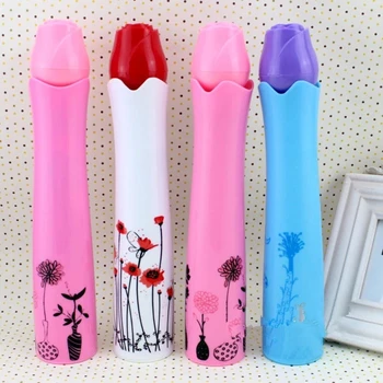 

2016 New Novelty Design Rose Vase Umbrellas Personalized Clear Rain Umbrella Super Cute And Compact 3-Folding Manually Umbrella